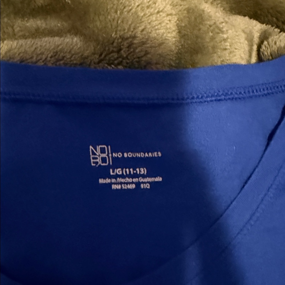 No Boundaries Royal Blue Tee